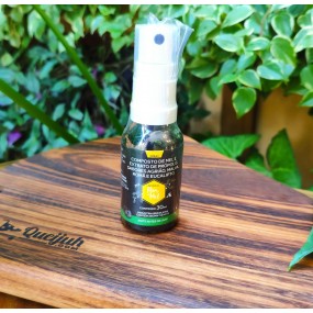 Spray Composto de Mel e Extrato de Própolis, Sabores Eucalipto, Agrião, Malva e Romã 30ml - Flor de Mel 