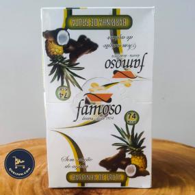 Barrinha de Fruta Famoso Abacaxi com Coco - Zero Açúcar 525g