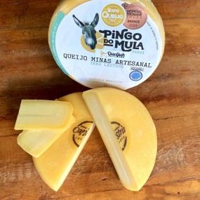 Queijo Canastra Pingo do Mula Produção da Manhã