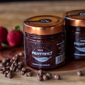 Geleia Dolce Frutteto Morango com Chocolate