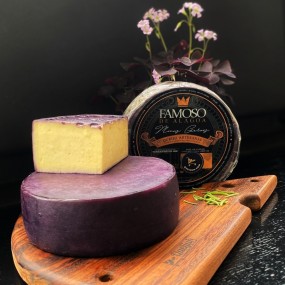 Queijo da Alagoa Tipo Parmesão Curado no Vinho Famoso 