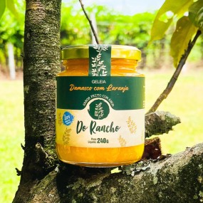 Geleia do Rancho de Damasco com Laranja Diet