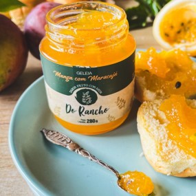 Geleia do Rancho de Manga com Maracujá