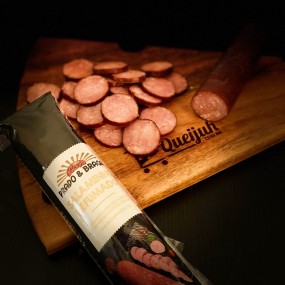 Salaminho Defumado com Azeitona, bacon e Pimenta biquinho Prado e Braga 400g