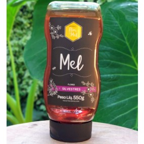 Mel Puro Flores Silvestres Apiário Flor de Mel - 550g